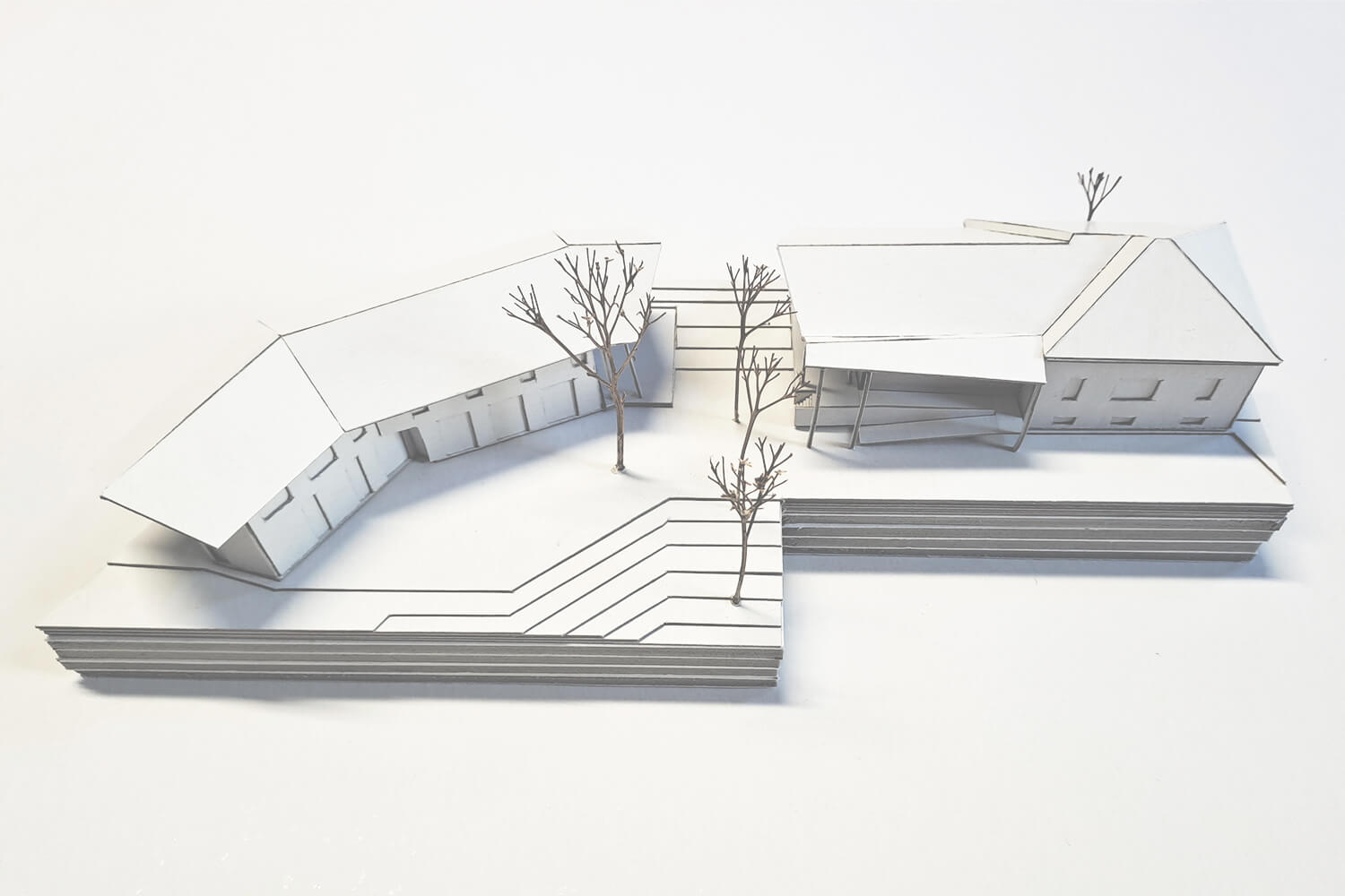 Komunitné centrum Bernolákovo model